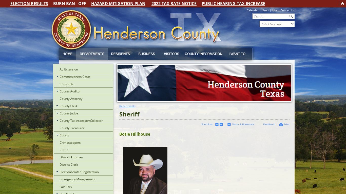 Sheriff | Henderson County